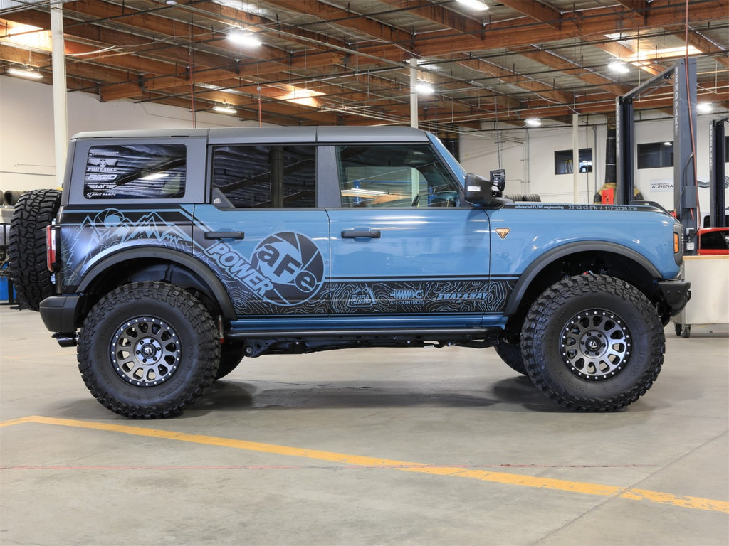 aFe Power 21-25 Ford Bronco (4 Door) Terra Guard Off-Road Sliders (79-27014)