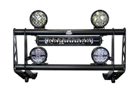 aFe Power 2024+ Toyota Land Cruiser (J250) L4 2.4L Terra Guard Bull Bar w/ RIGID Lights (79-27021L)