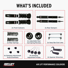 Load image into Gallery viewer, Air Lift Performance 15-19 BMW 3-Series / 15-20 BMW 4-Series Coilover Kit (79021)