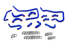 Load image into Gallery viewer, HPS Performance High Temp 3-ply Reinforced Silicone, Replaces OEM Ancillary Coolant Hoses (57-1805-BLUE)