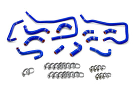 HPS Performance High Temp 3-ply Reinforced Silicone, Replaces OEM Ancillary Coolant Hoses (57-1805-BLUE)