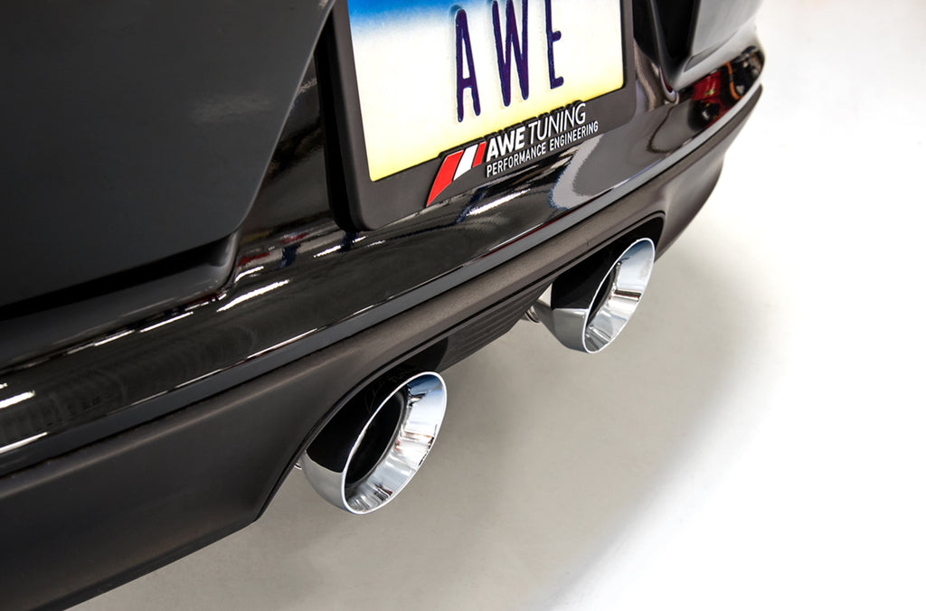 AWE Tuning Porsche 911 (991.2) Carrera / S SwitchPath Exhaust for PSE Cars - Chrome Silver Tips (3025-32018)