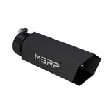 MBRP Exhaust Black Coated Hexagon Tip (T5164BLK)