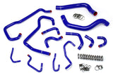 HPS Blue Reinforced Silicone Radiator + Heater Hose Kit for Toyota 16 20 Ta (57-1581-BLUE)