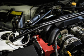 Nameless Performance Front Strut Tower Brace - Subaru BRZ / Toyota GR86 / GT86 / Scion FR-S (2013+) - Wrinkle Black (FSTB-B-BLK)