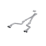 MBRP Exhaust 3in. Cat Back Dual Rear Quad Tips (S7114AL)