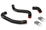 HPS Black Reinforced Silicone Radiator Hose Kit Coolant for Scion 04-07 xB (57-1059-BLK)