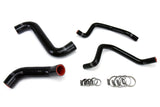 HPS Black Silicone Radiator + Heater Coolant Hose Kit for Subaru 2004 WRX 2.0L Turbo (57-1810-BLK)