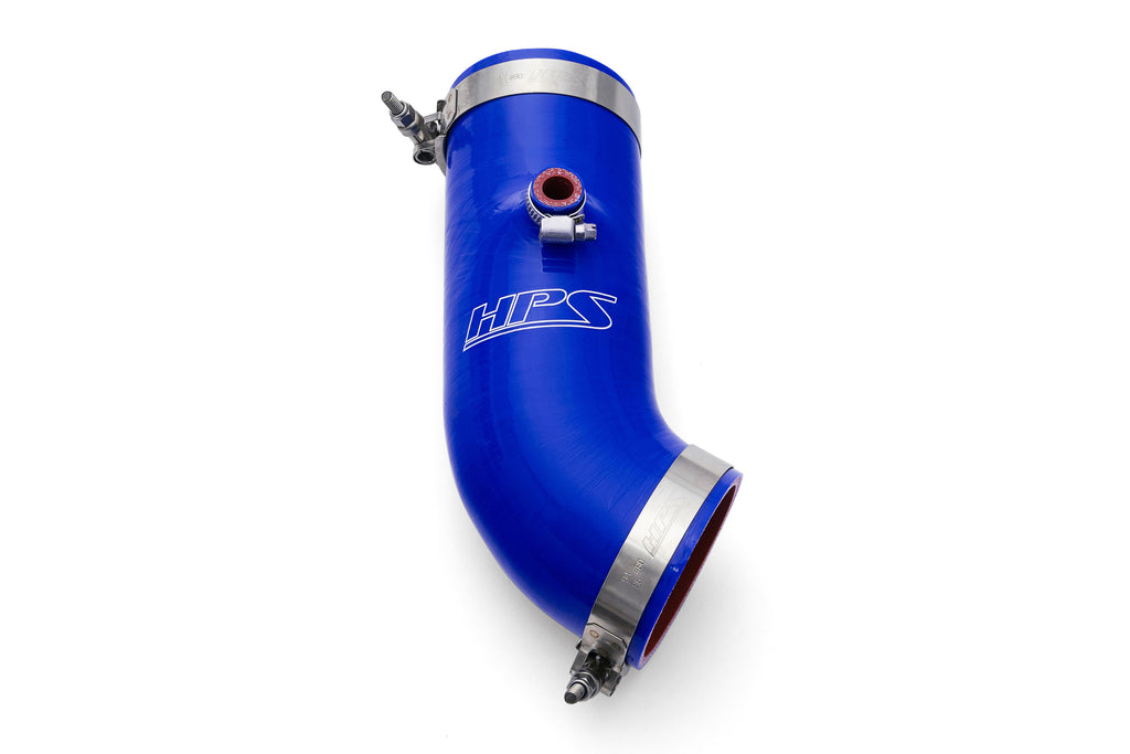 HPS Silicone Air Intake Kit Blue (57-2122-BLUE)