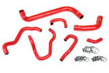 HPS Red Reinforced Silicone Radiator and Heater Hose Kit Coolant for Honda 06-09 S2000 (57-1490-RED)