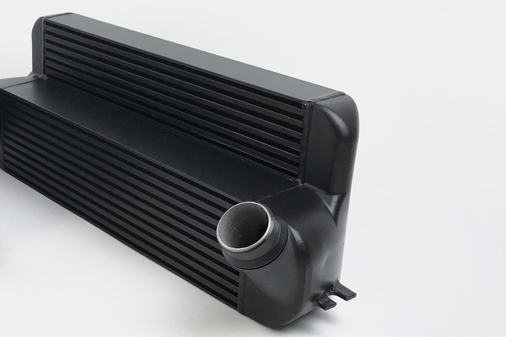 CSF Cooling - Racing & High Performance Division BMW F87 M2 / F3X / F2X (N55) High-Performance Stepped Core Intercooler - Black (8115B)