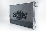 CSF Cooling - Racing & High Performance Division A90 Supra / BMW G-Series High-Performance Heat Exchanger w/ Rock Guard (8154)