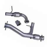 BBK 11-14 Ford F-150 Coyote 5.0 3in Short Exhaust Mid Y-Pipe w/ Catalytic Converters (For 1947) (19471)