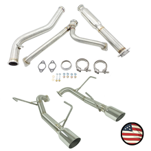 Load image into Gallery viewer, Nameless Performance Catback Exhaust - 2020-2025 Legacy XT / Sport - Muffler Delete (SUCB20LXT-0MU-4SWS)