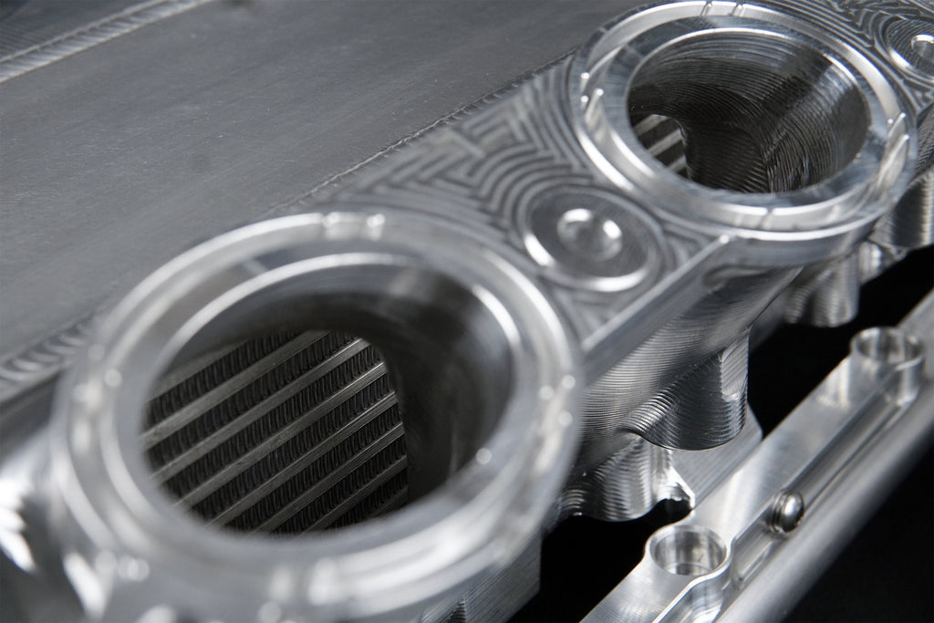 CSF Cooling - Racing & High Performance Division A90 Supra / BMW B58 Charge-Air Cooler Manifold - Custom Finish (8200C)