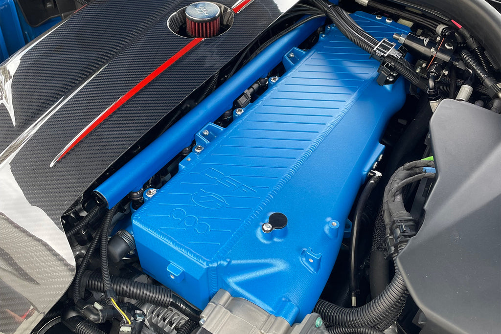 CSF Cooling - Racing & High Performance Division A90 Supra / BMW B58 Charge-Air Cooler Manifold - Custom Finish (8200C)