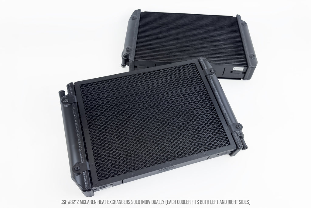 CSF Cooling - Racing & High Performance Division McLaren 720S / 750S / GT / GTS / 650S / 570 Turbocharger Heat Exchanger (8212)