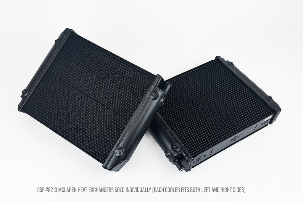 CSF Cooling - Racing & High Performance Division McLaren MP4-12C / 650S / 675LT Turbocharger Heat Exchanger (8213)