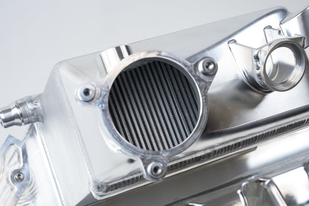 CSF Cooling - Racing & High Performance Division BMW S58 "Level-Up" Charge Air Cooler Manifold - Custom Finish (8233C)