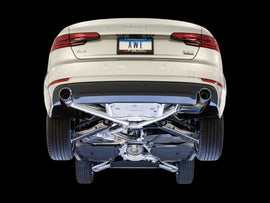 AWE Tuning AWE SwitchPathâ„¢ Exhaust for B9 A4, Dual Outlet - 3025-32014