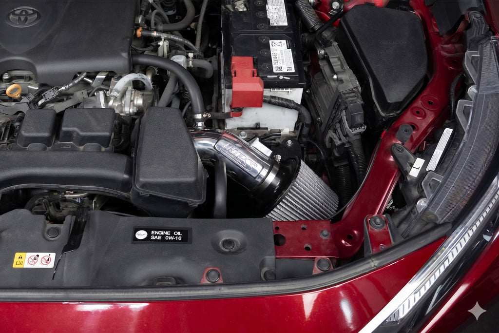 HPS Performance Gain +7hp and +5lb-ft. of tq, improves throttle response, high-flow air filter. (827-798P)