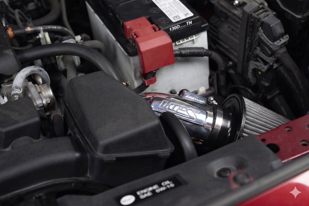 HPS Performance Gain +7hp and +5lb-ft. of tq, improves throttle response, high-flow air filter. (827-798P)