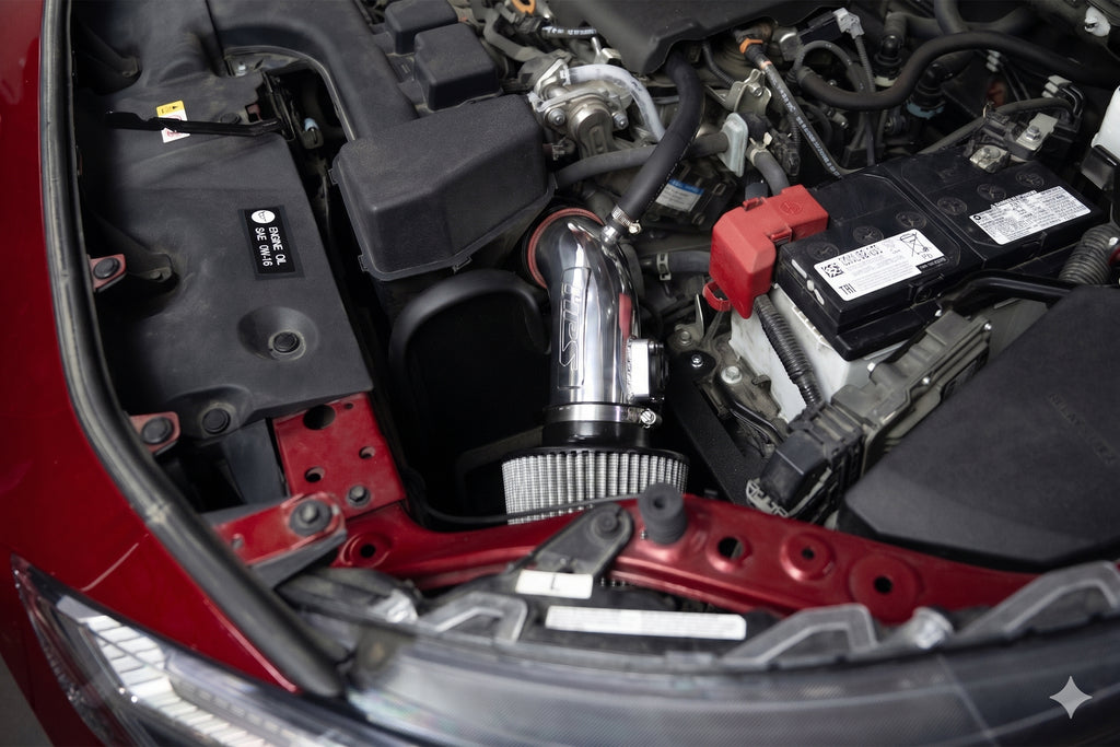 HPS Performance Gain +7hp and +5lb-ft. of tq, improves throttle response, high-flow air filter. (827-798P)