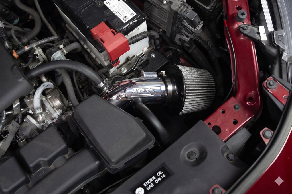 HPS Performance Gain +7hp and +5lb-ft. of tq, improves throttle response, high-flow air filter. (827-798P)