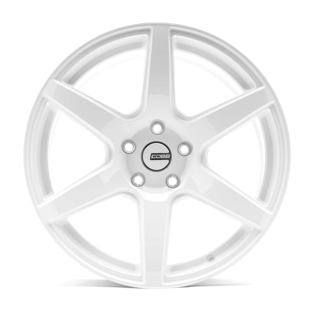 COBB Performance Series ST-01 Wheel, 18x9.5, ET40, 5x114.3, White (82W605-SW)