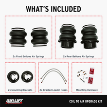 Load image into Gallery viewer, Air Lift Performance 17-23 Tesla Model 3 (AWD) / 20-24 Tesla Model Y (AWD) Coil to Air Upgrade Kit (83009)