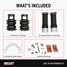 Load image into Gallery viewer, Air Lift Performance 09-13 Infiniti G37 Sedan / 09-20 Nissan 370z Coil to Air Upgrade Kit (83010)