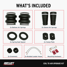 Load image into Gallery viewer, Air Lift Performance 05-14 Ford Mustang S197 Coil to Air Upgrade Kit (83015)