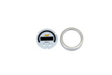 AEM EV CLEARANCE ITEM / ALL SALES FINAL - Silver Bezel and White Faceplate - 30-0312-ACC