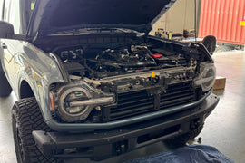 CSF 2021+ Ford Bronco 2.7L EcoBoost External Transmission Oil Cooler Kit (8350)