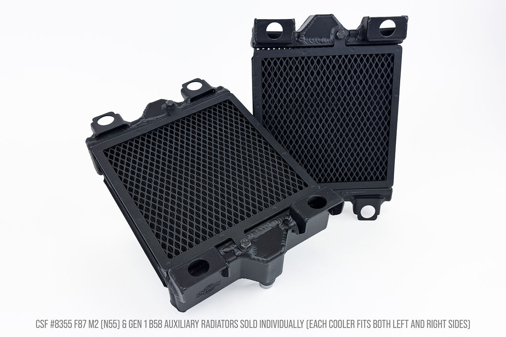 CSF Race BMW F87 M2 and Gen 1 B58 High Performance Auxiliary Radiator (8355)