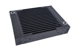 CSF Universal Large Single-Pass Oil Cooler - M22 x 1.5 - 12in L x 9.33in H x 2.16in W (8371)