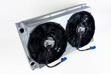Load image into Gallery viewer, CSF Motorsport Radiator with Shroud - 14in SPAL Brushless Fans - Harnesses (8374)