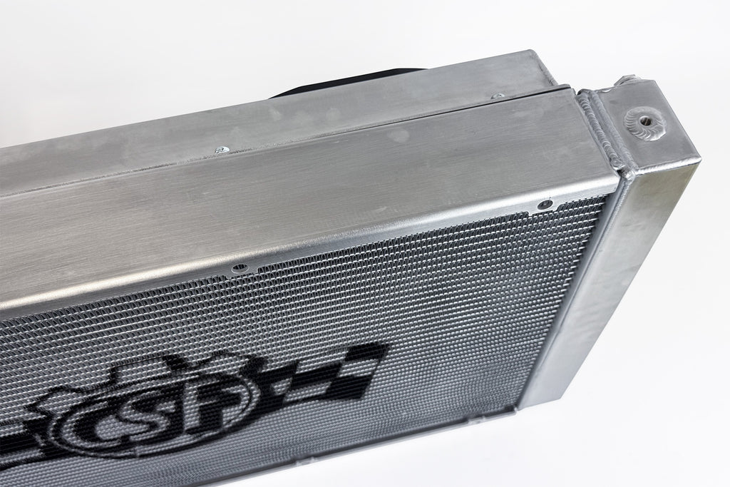 CSF Motorsport Radiator with Shroud - 14in SPAL Brushless Fans - Harnesses (8374)