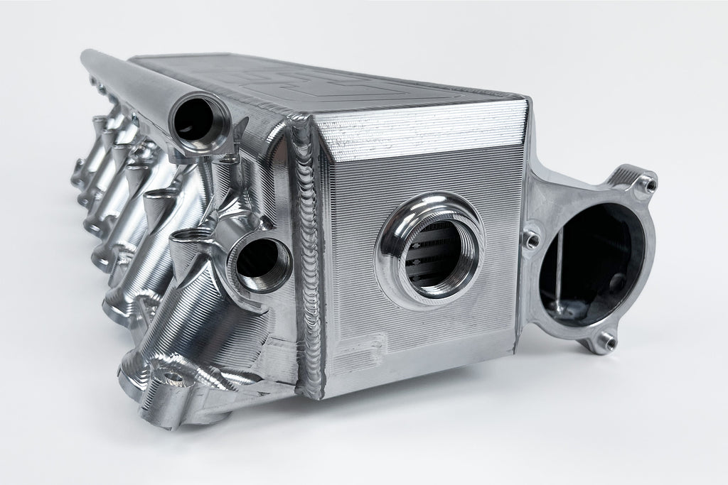 CSF Cooling - Racing & High Performance Division BMW Gen 2 B58 Race X Charge Air Cooler Manifold - Custom Finish (8400C)