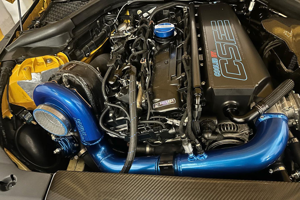 CSF Cooling - Racing & High Performance Division BMW Gen 2 B58 Race X Charge Air Cooler Manifold - Custom Finish (8400C)