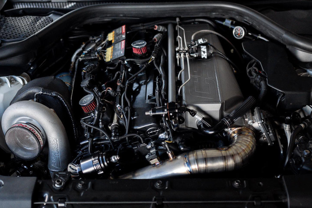 CSF Cooling - Racing & High Performance Division BMW Gen 2 B58 Race X Charge Air Cooler Manifold - Custom Finish (8400C)