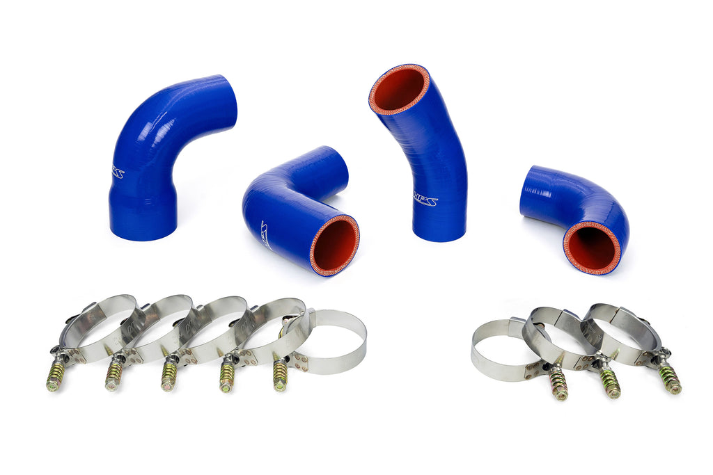 HPS Silicone Transmission Oil Cooler Coolant Hose Kit Blue (57-1722-BLUE)