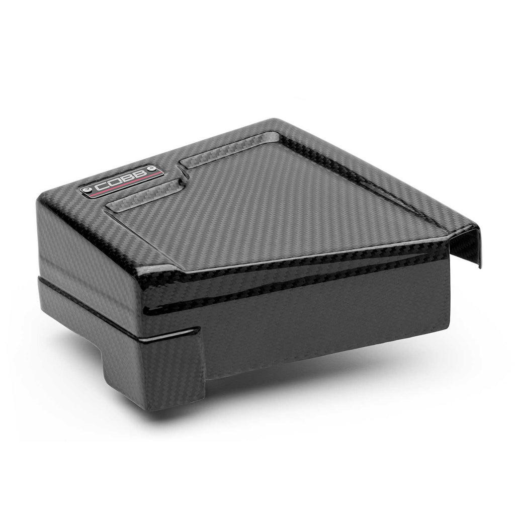 COBB Subaru Redline Gloss Carbon Fiber Fuse Cover (Driver Side) WRX 2022-2025 (846665-Driver)