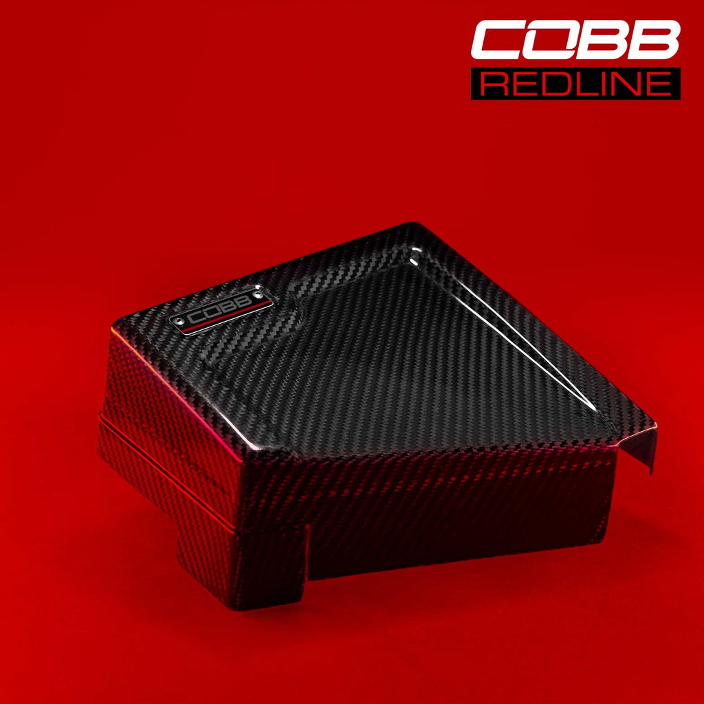 COBB Subaru Redline Gloss Carbon Fiber Fuse Cover (Driver Side) WRX 2022-2025 (846665-Driver)