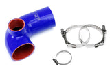 HPS Blue Reinforced Silicone Post MAF Air Intake Hose Kit for Mazda 09 15 M (57-1494-BLUE)