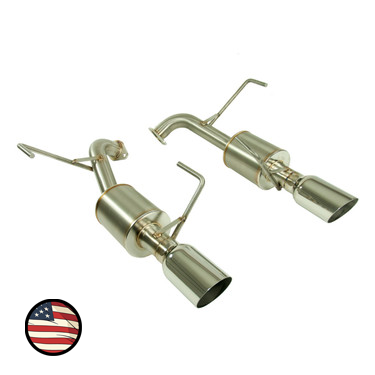 Nameless Performance Axleback Exhaust - 2018-2019 Legacy 3.6R - 5" Muffler (SUAB18LEG-5MU)