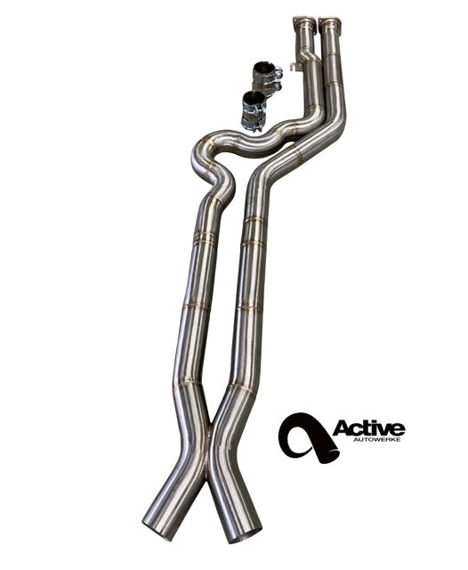 Active AutoWerke X3M / X4M Signature Equal Length mid-pipe - Gen 2 Mid-pipe only (11-121G2)