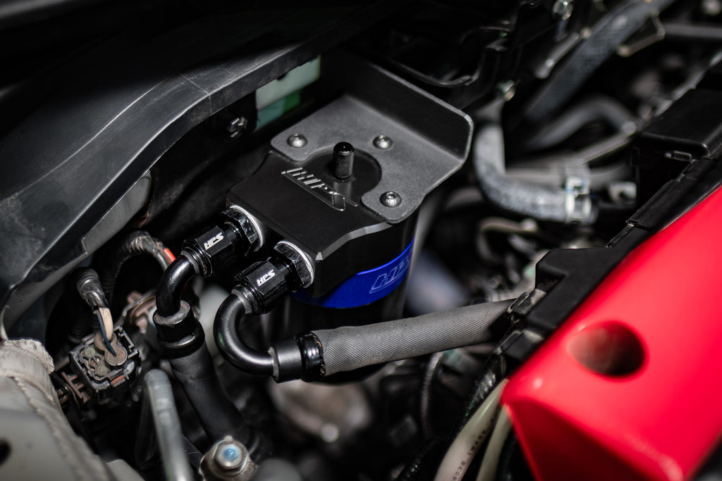 HPS Performance Oil Catch Can Kit Blue (860-002BL)