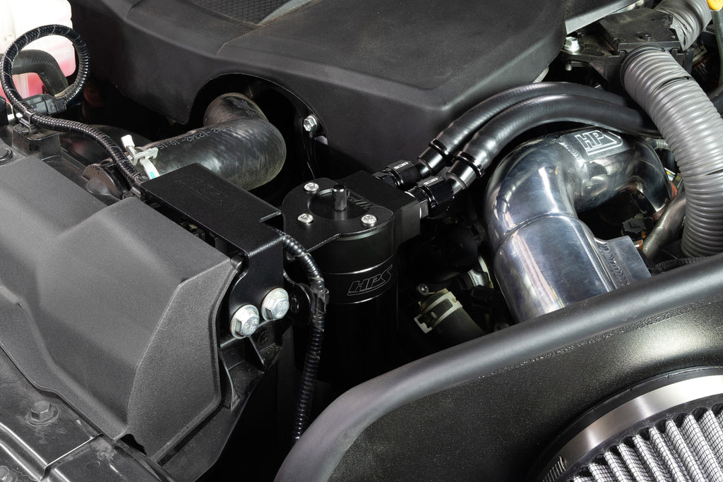 HPS Performance Oil Catch Can Kit Black (860-003WB)