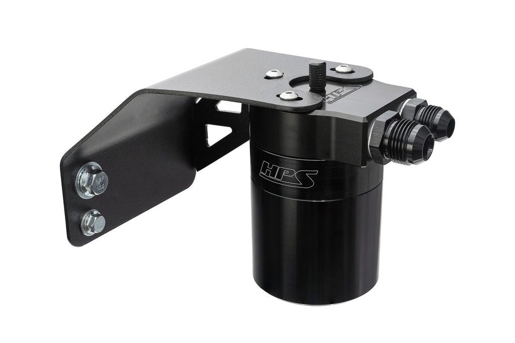 HPS Performance Oil Catch Can Kit Black (860-004WB)